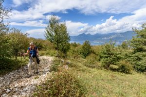 Wnderweg,gardasee,himmel,wolken,steine,landschaft