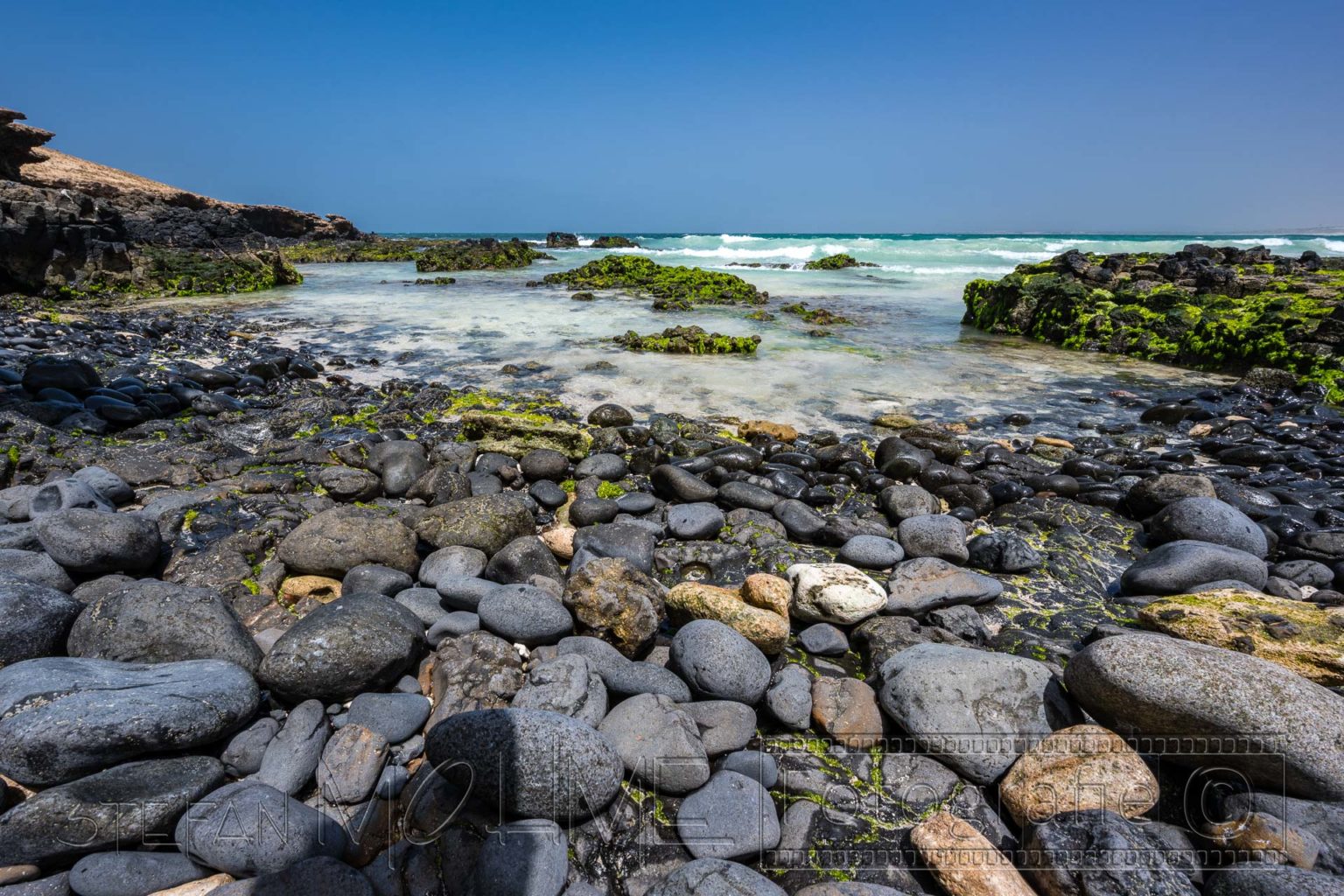 Kiesstrand auf Boa Vista