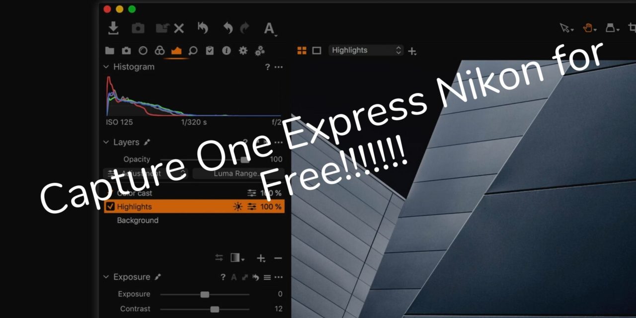 Capture One Express Nikon kostenlos nutzen!