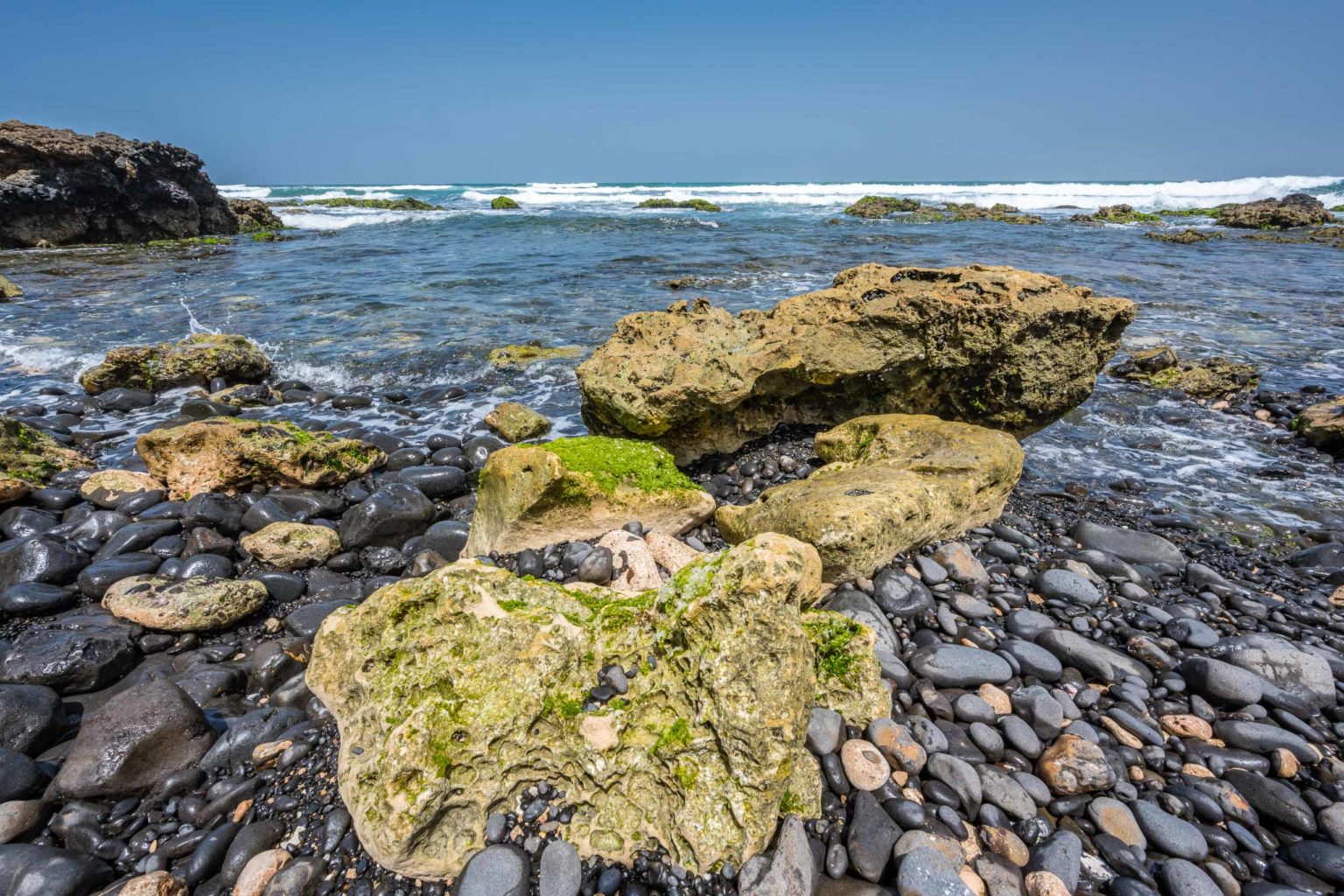 Boa Vista ,Kuestenlandschaft, weitwinkel