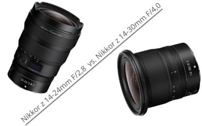 Nikon Z NIKKOR 14–30 mm F/4 vs. Z Nikkor 14–24 mm F/2,8 s-Line
