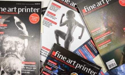 Das Magazin für „Drucker“, fine art printer.