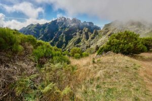 Madeira ,Gebirge, Pico Ruivo ,Landschaft