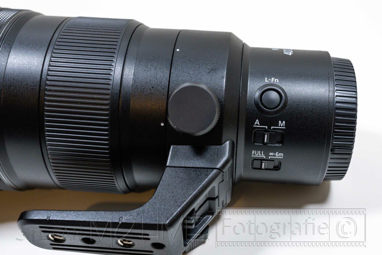 Nikon, Objektiv z 400 mm F/4,5 VR S ,Nahaufnahme
