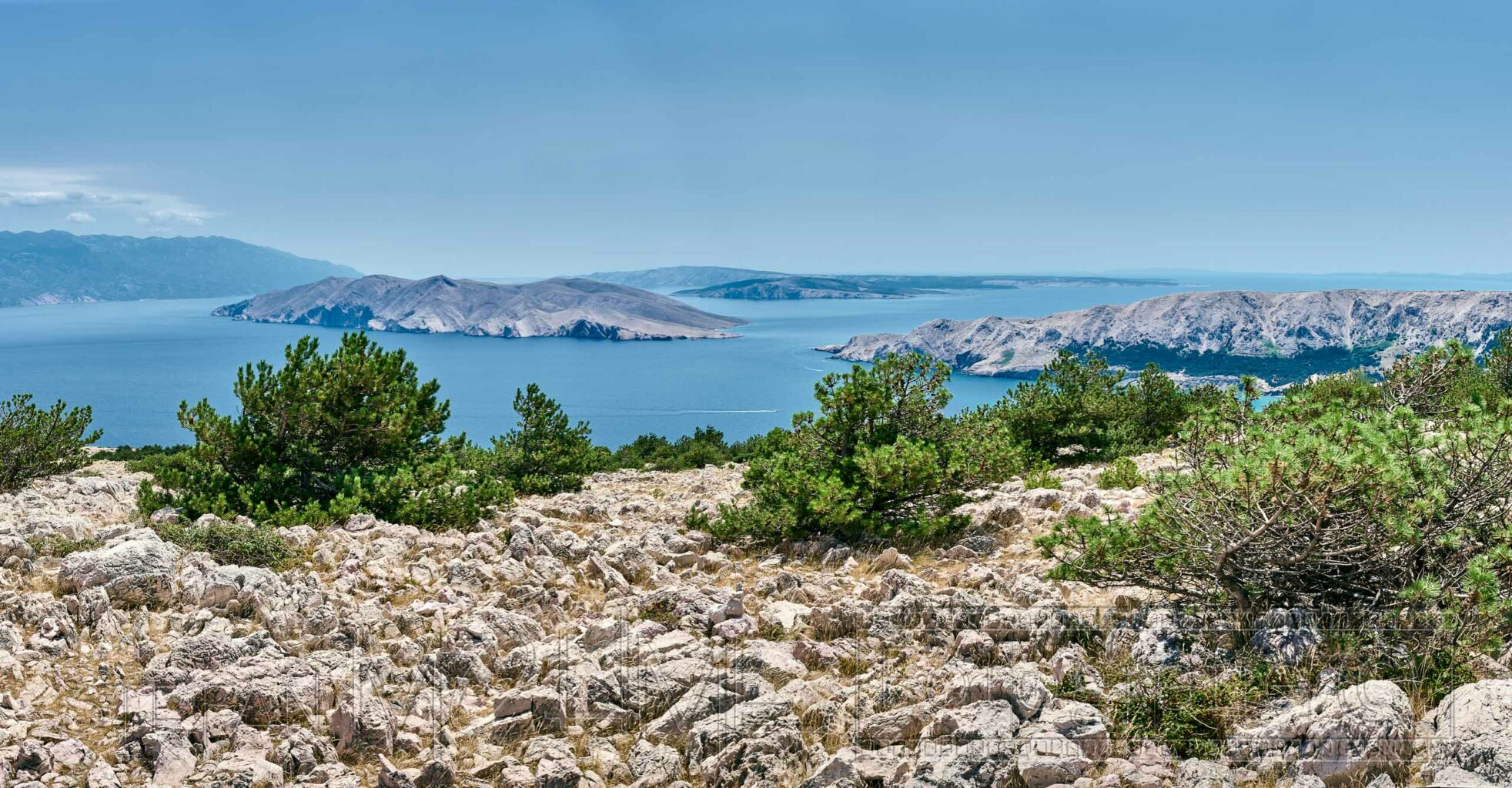 Kroatien, Insel, Krk, Naturlandschaft, Panorama