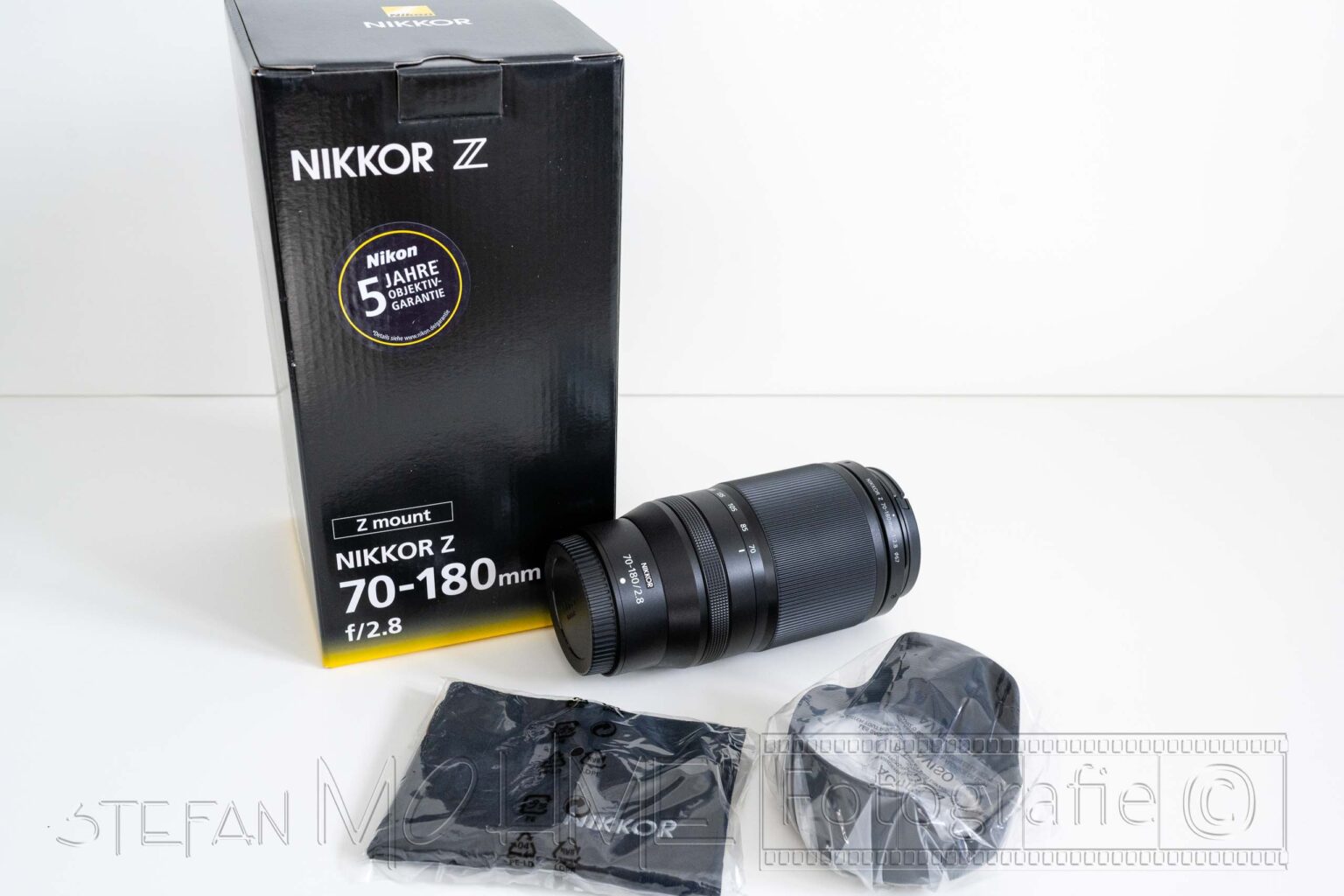 Objektiv,Nikon Z 70-180 mm F/2,8, Zubehör,Verpackung